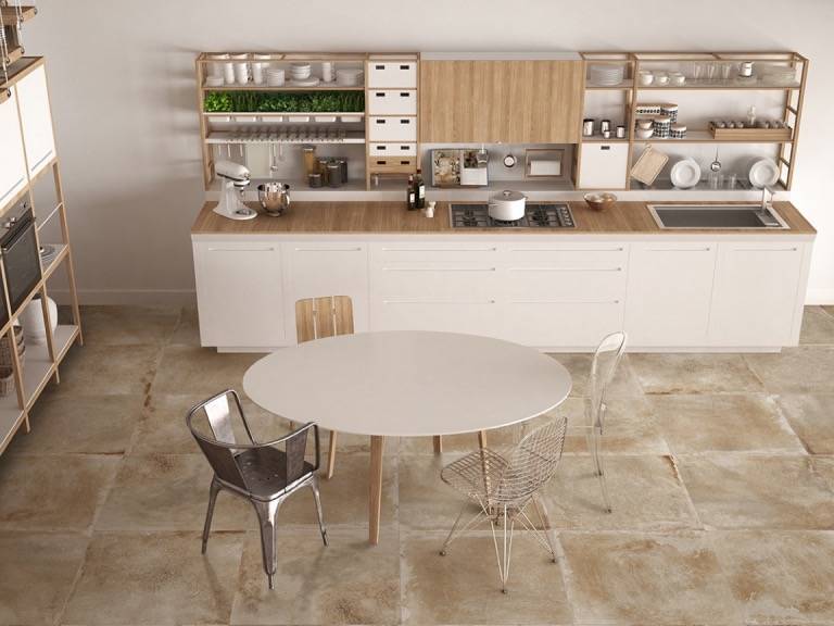 AMB_DAFNE_BEIGE_80X80 | Keros